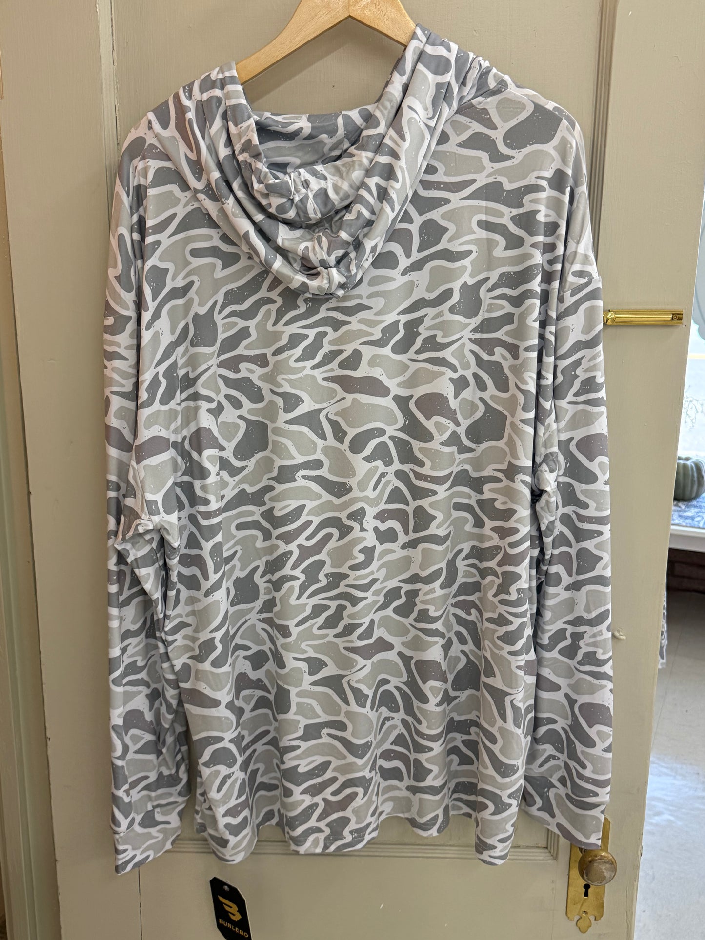 Burlebo Performance Hoodie - White Camo