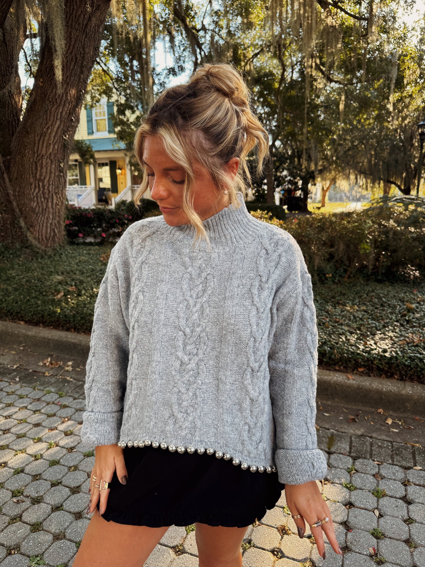 Grey November Sweater