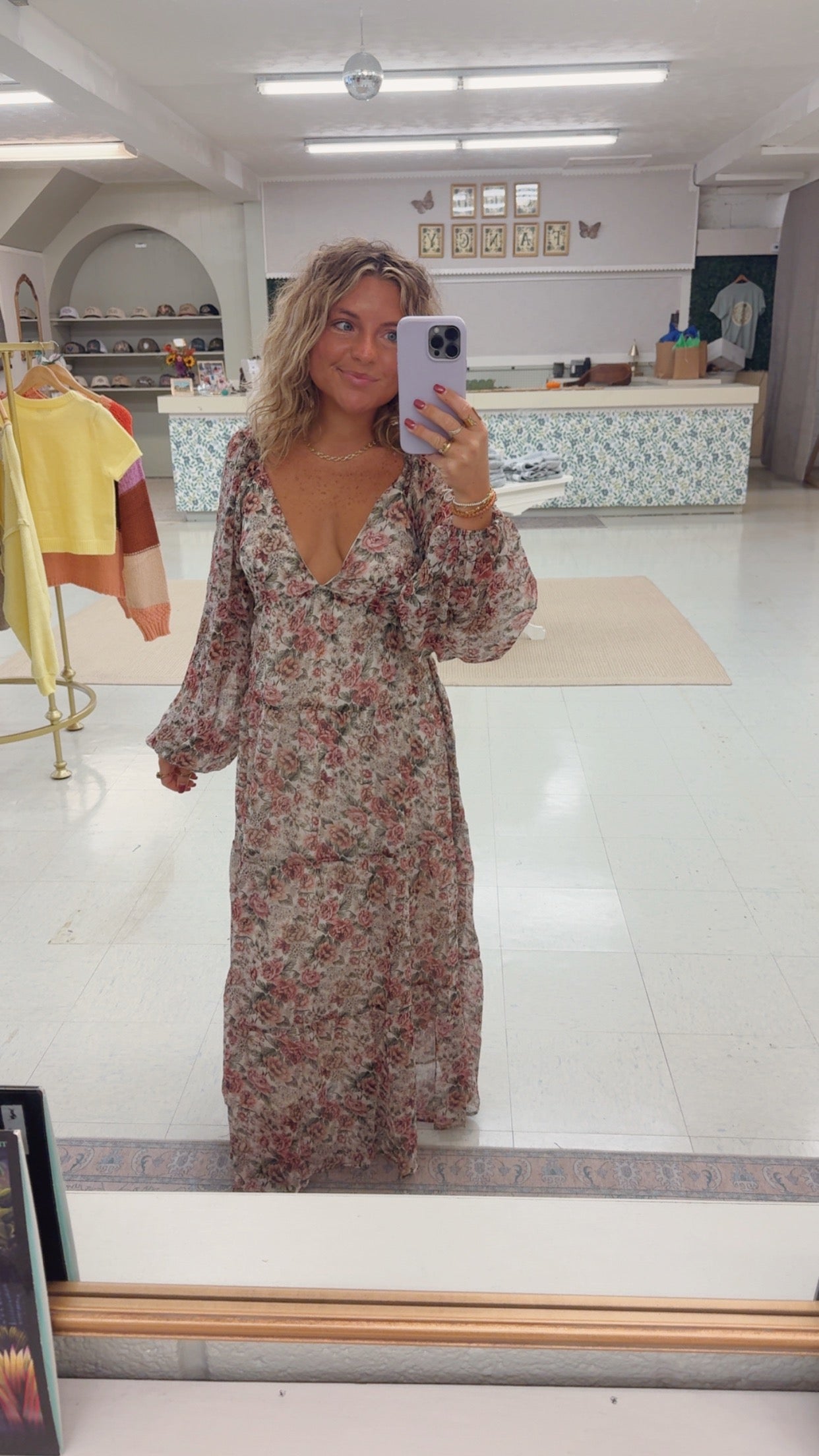 Flower Shops Maxi Dress