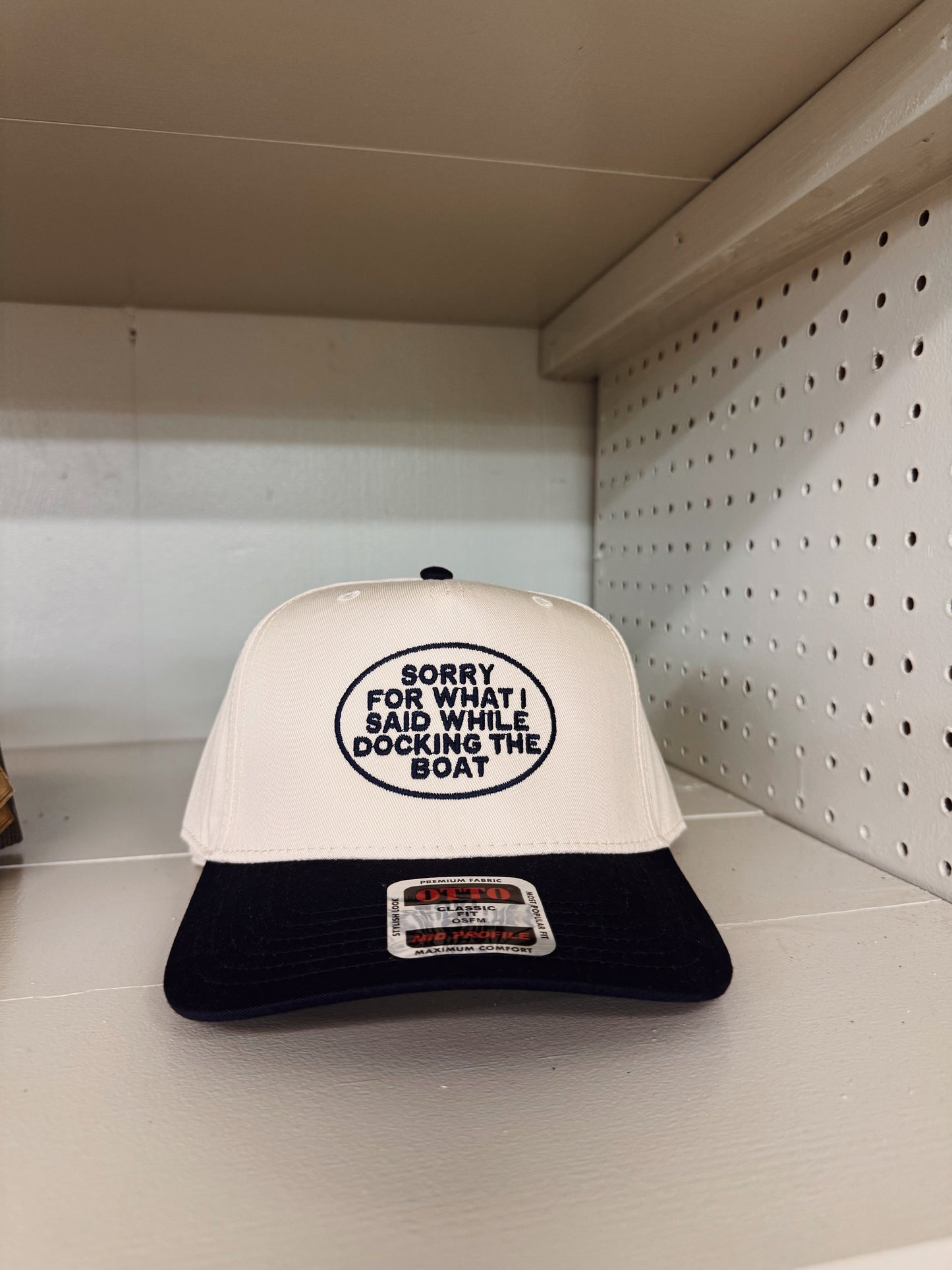 Docking the boat hat