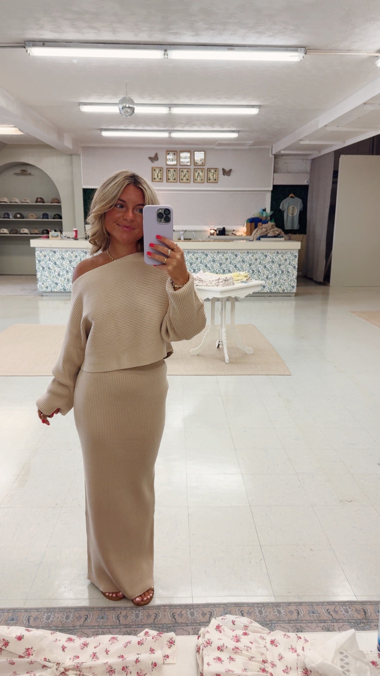 Girl Math Sweater Set