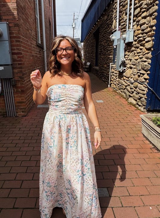 Floral Fantasy Maxi Dress