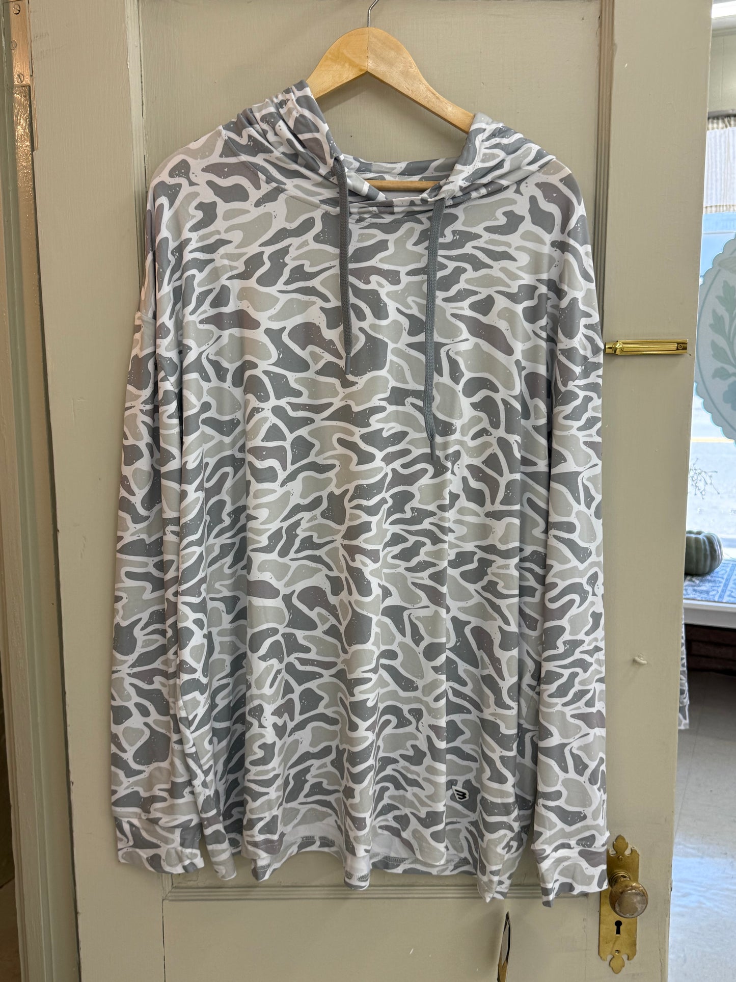 Burlebo Performance Hoodie - White Camo