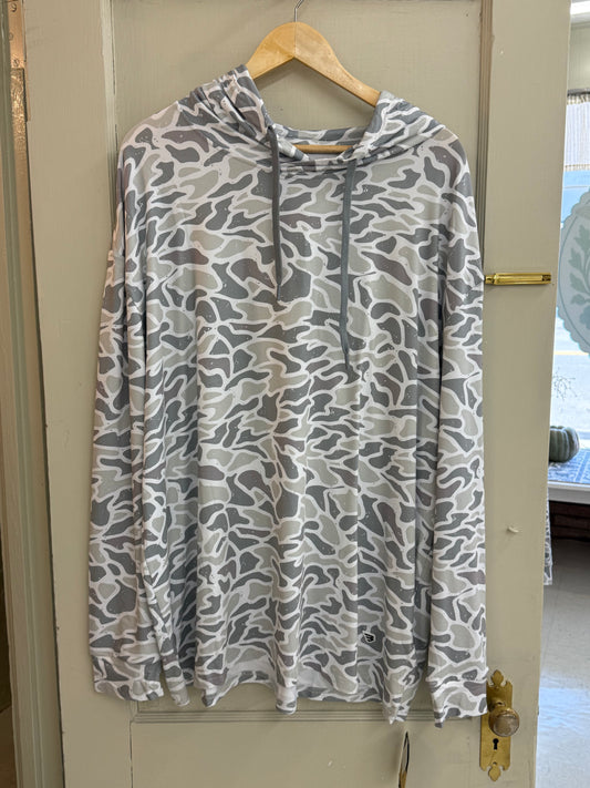 Burlebo Performance Hoodie - White Camo