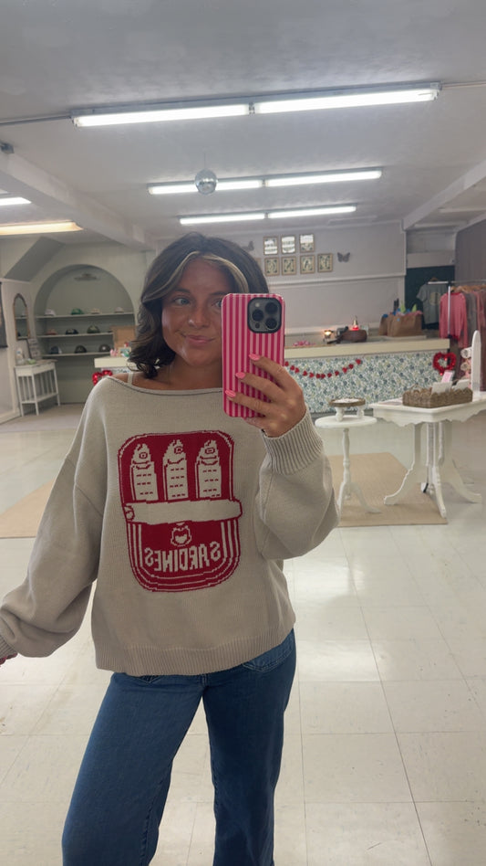 Sandy Sardine Sweater