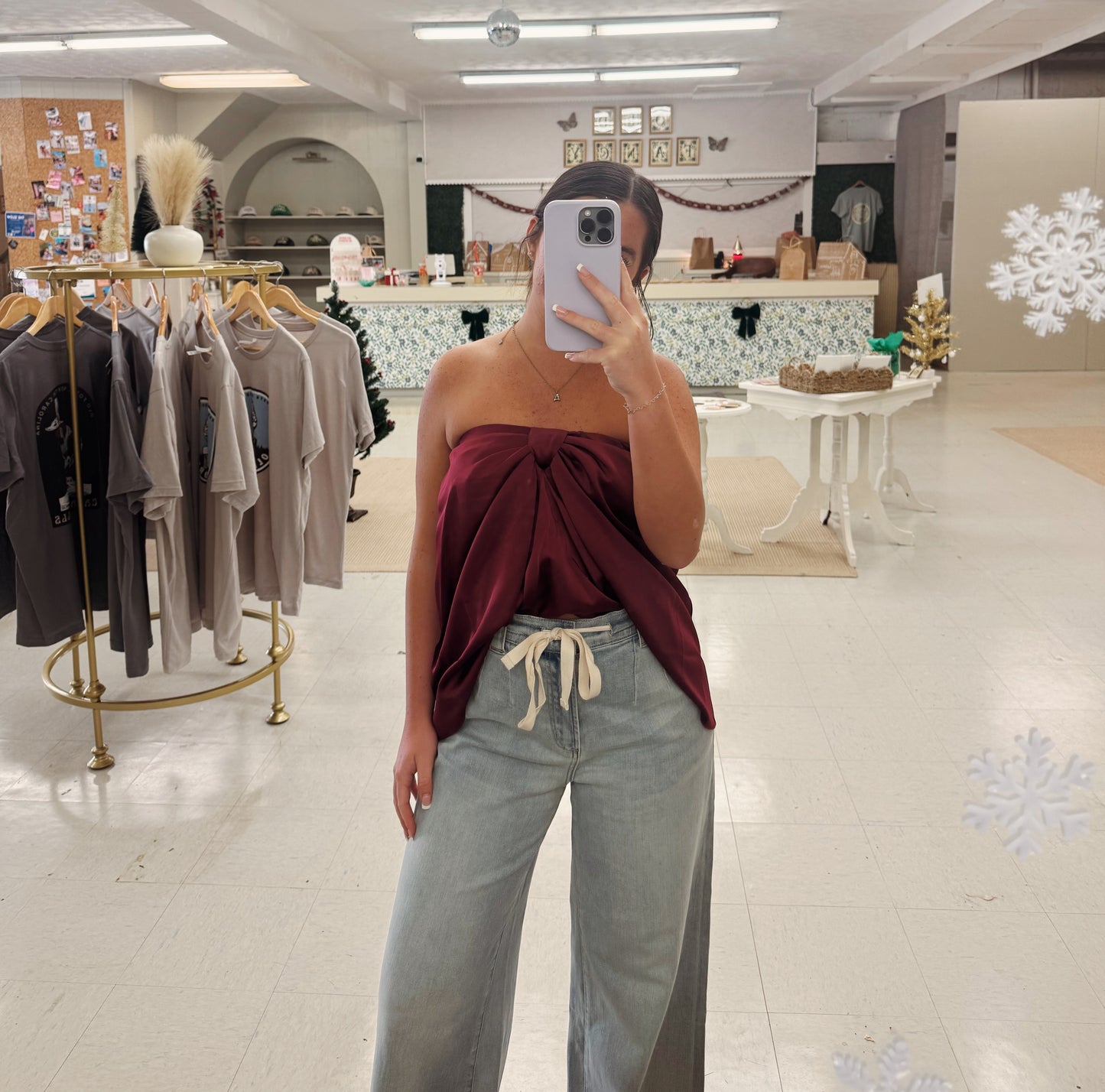 Invisible String Jeans