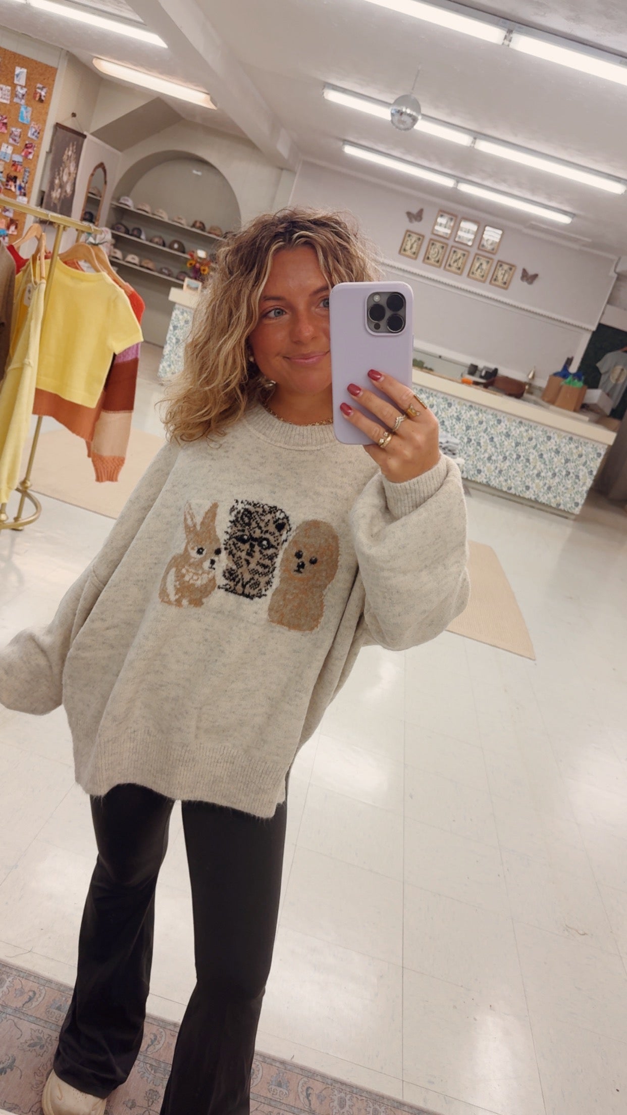 The Trio Oversized Sweater