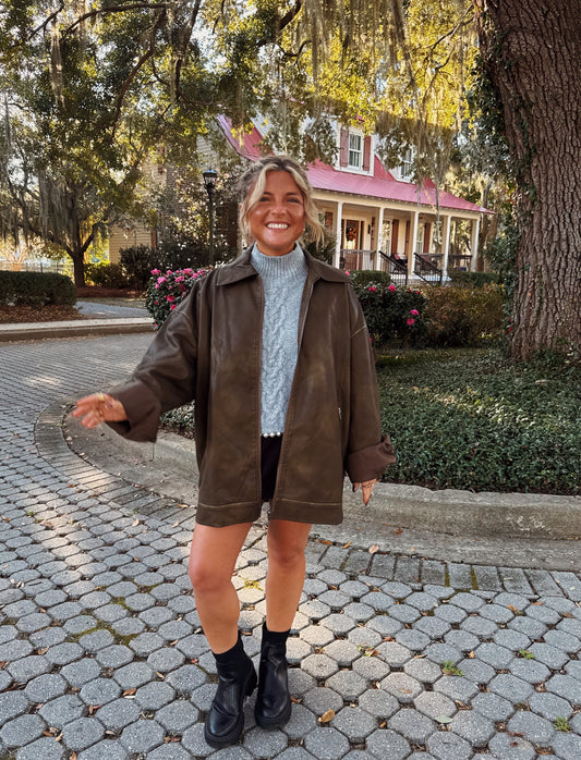 Cold Brew Oversized Jacket