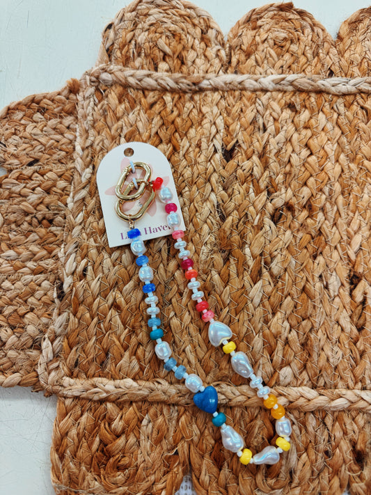 pearl bag charm