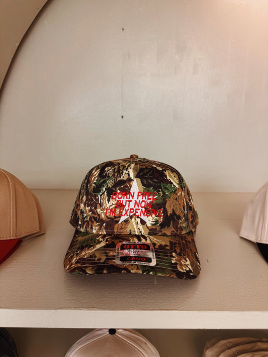 Born Free Camo Hat