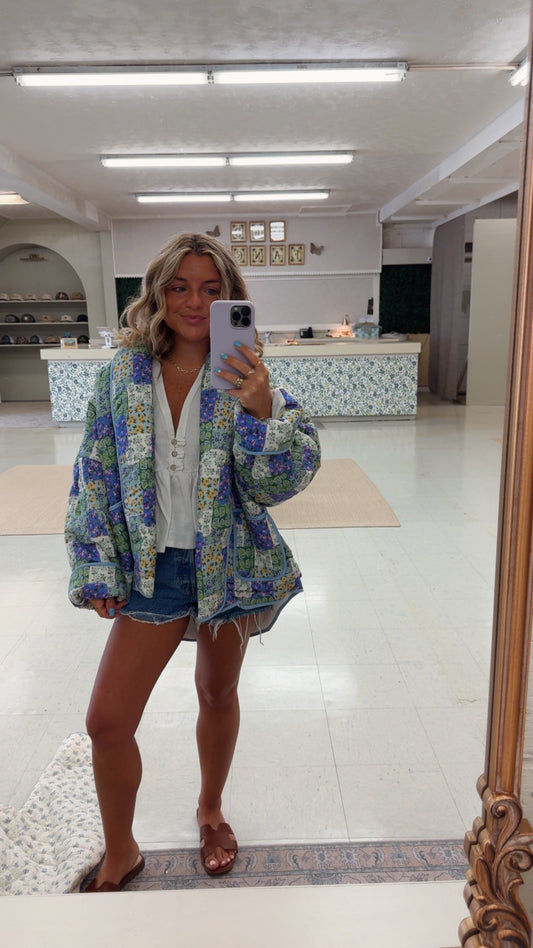 Patchwork Quilted Jacket